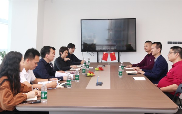 【接待要聞】寶安區(qū)投資推廣署黨組成員、副署長林克存一行蒞臨深圳市物聯(lián)網(wǎng)產(chǎn)業(yè)協(xié)會指導(dǎo)交流